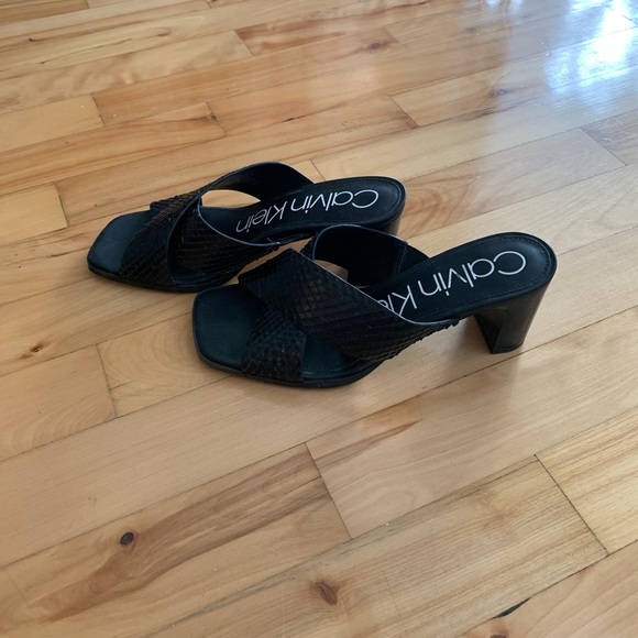 Calvin Klein heels/mules - Picture 2 of 5